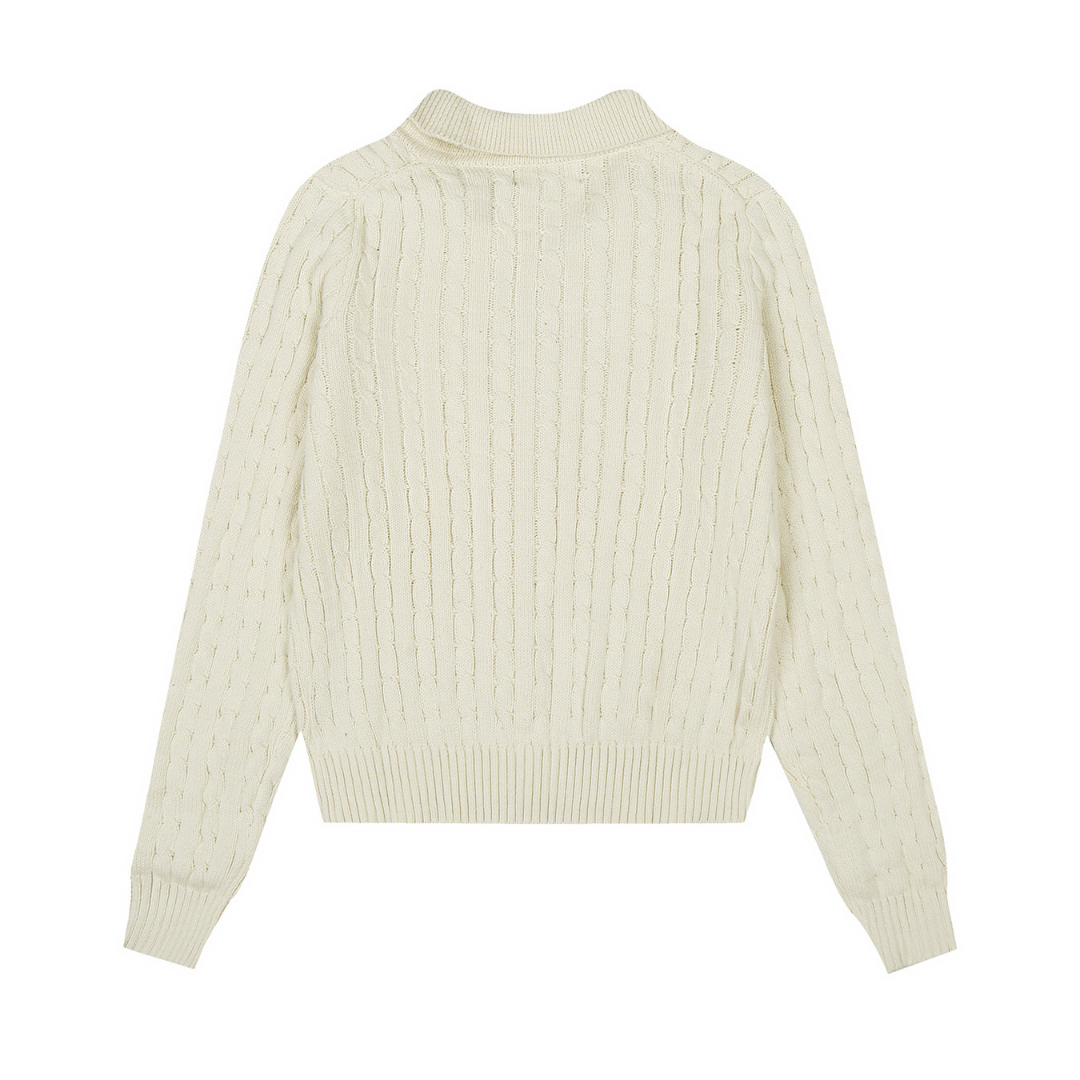 Beige Knit Sweater