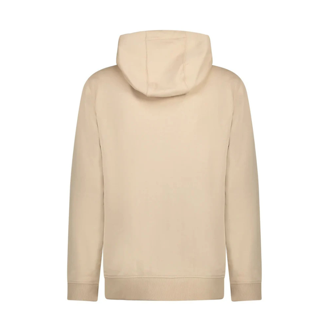 Beige Comfort Zip Hoodie