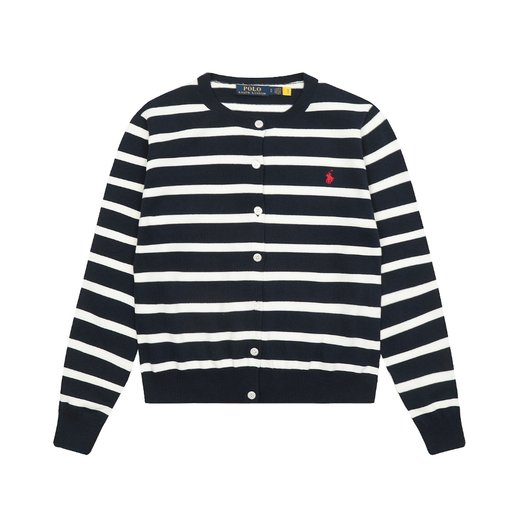 Black Classic Striped Sweater