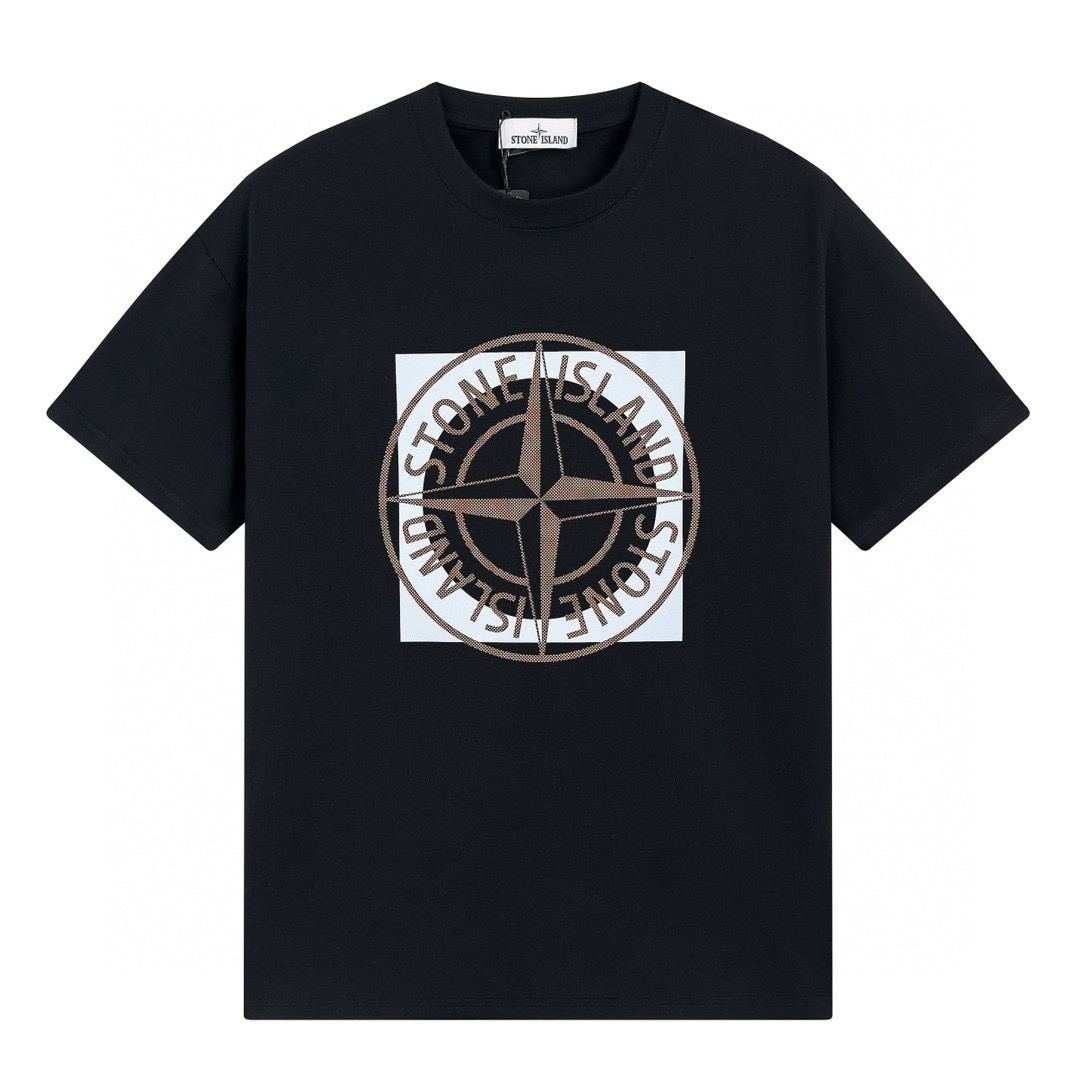 Stone Monochromatic T-shirt