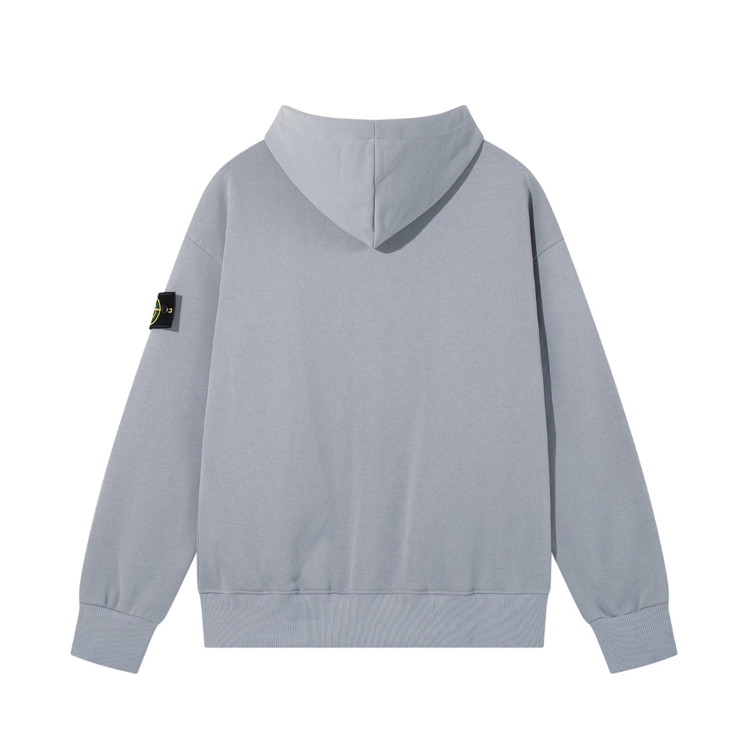Stone Monogram 4.0 Zip Hoodie