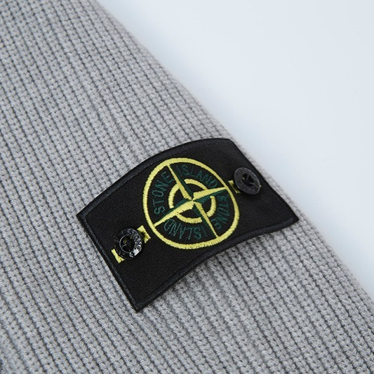 Stone Full Zip Sweater
