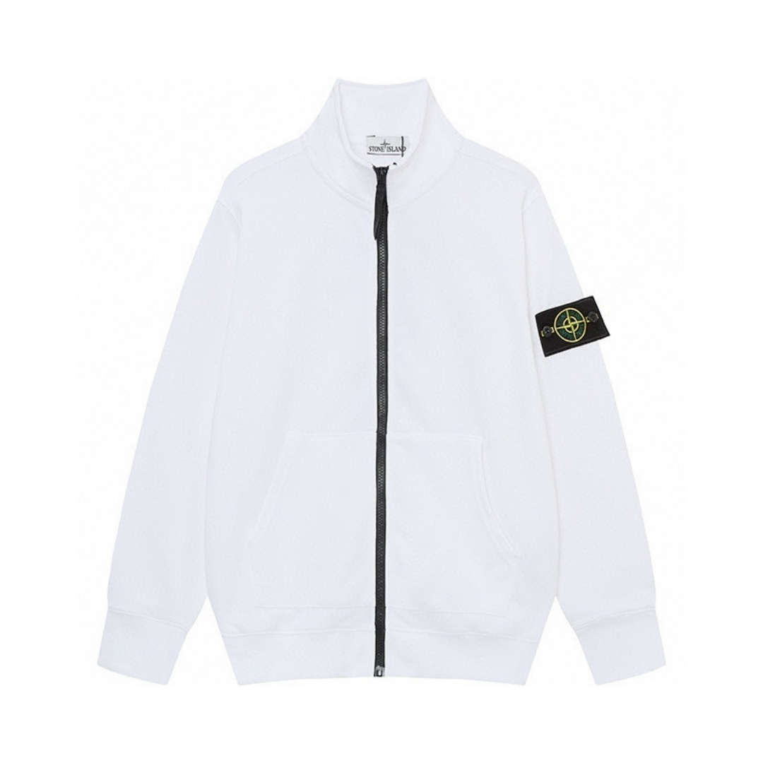 Stone Full Zip Sweatshirt