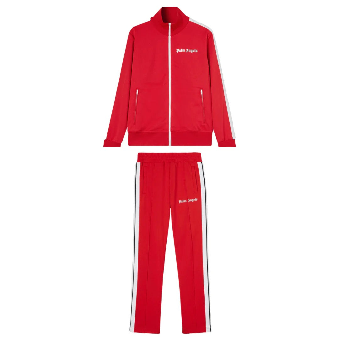 Modern Logo Tracksuit Red