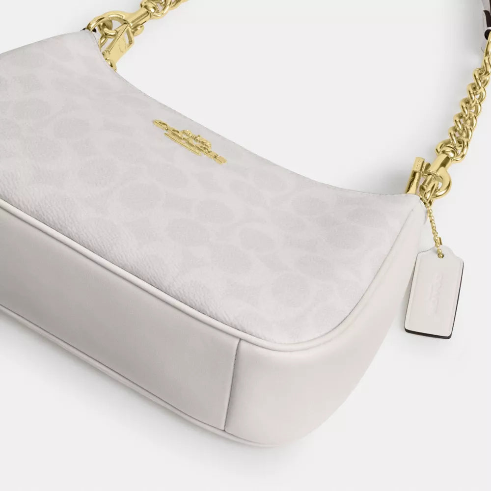 "COAH" Teri Mini Bag White