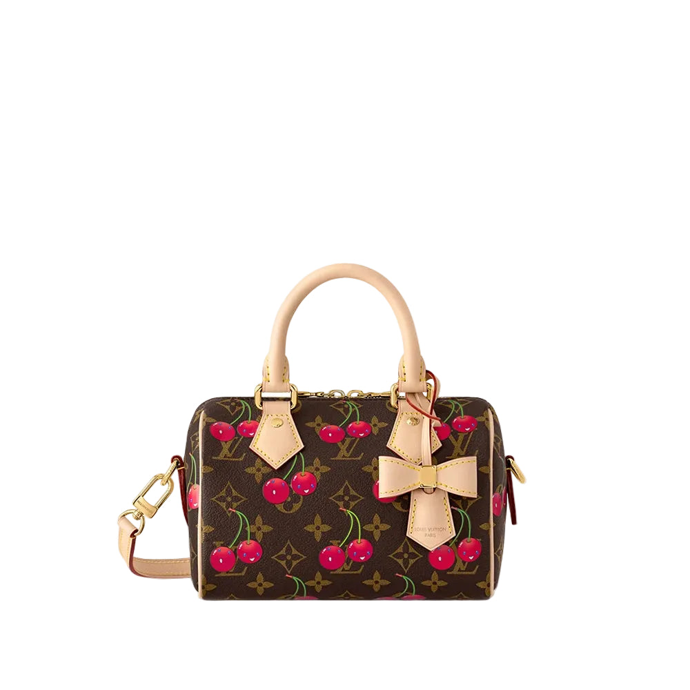 Cherry Speedy Bag