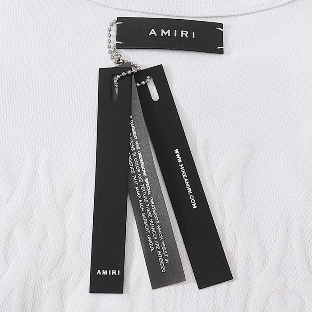 Amr M.A. Drip Collage T-shirt