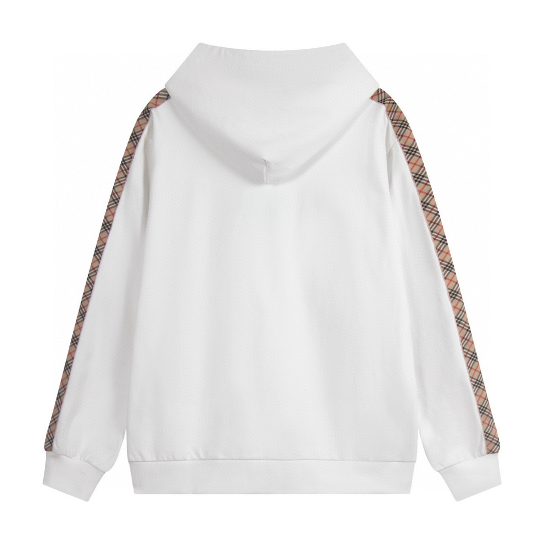 Monogram Zip Hoodie