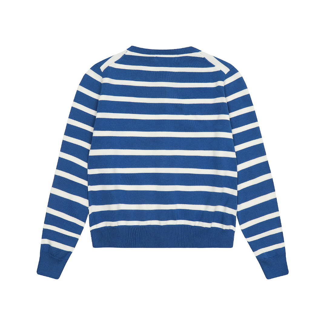 Navy Classic Striped Sweater