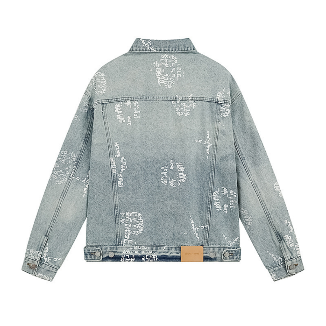 Purple Denim Jacket