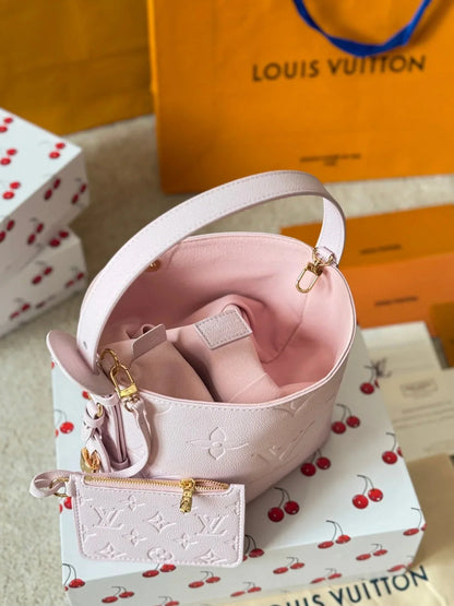 "LV" Mini Bag White