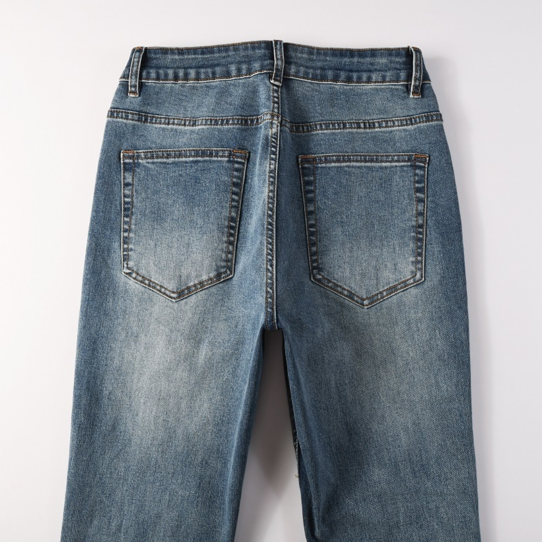 Blue Flare Jeans