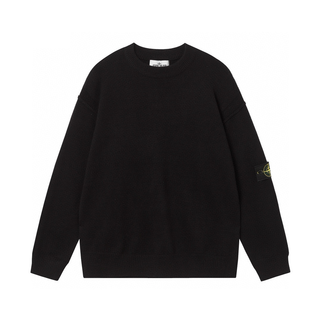 Stone Monogram Sweater