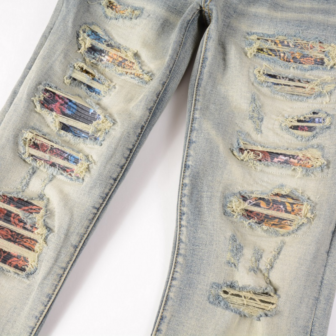 Amr Gradient Blue Jeans