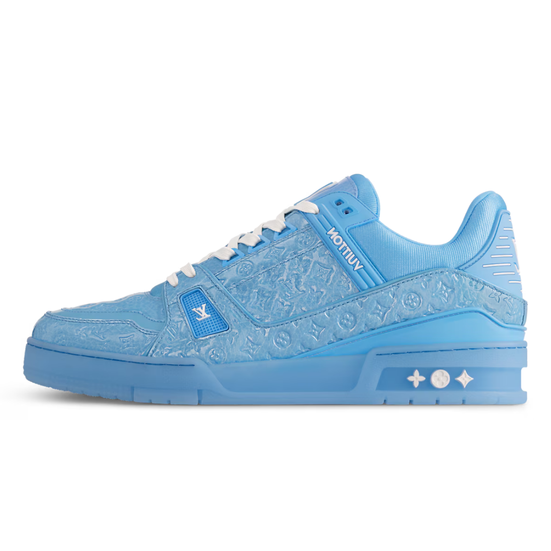 LV Monogram Royal Blue Trainer