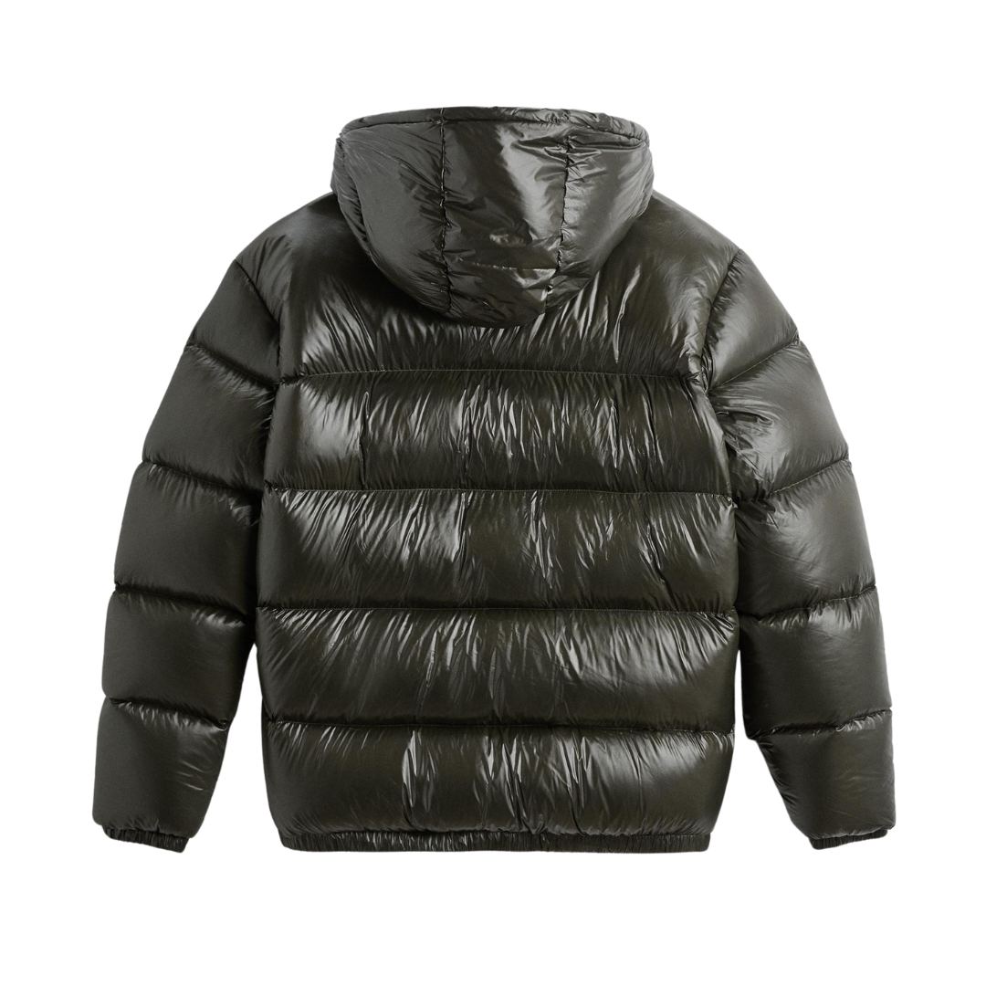 Olive Shiny Jacket