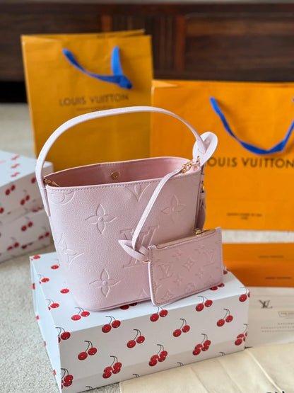 "LV" Mini Bag White
