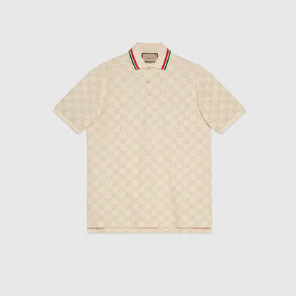 "GG" Monogram Polo Shirt