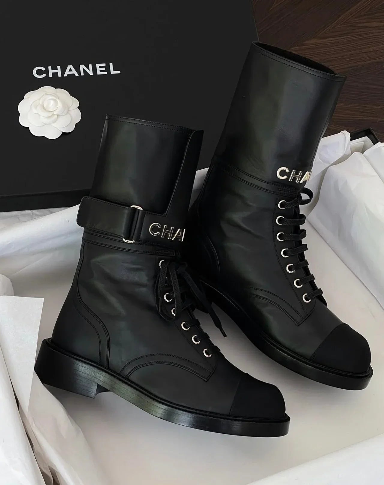 "CC" BIker Boots