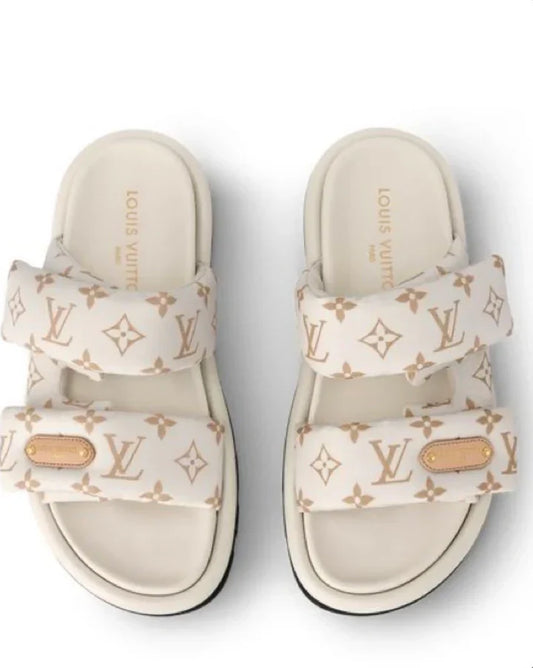 "LV" Monogram Sandalen