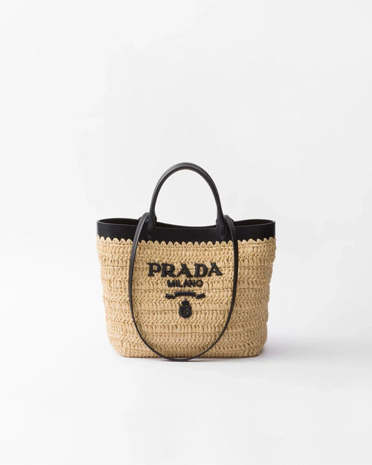 "PRD" Beach Woven Bag Midi