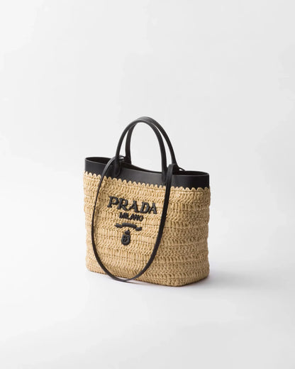 "PRD" Beach Woven Bag Midi