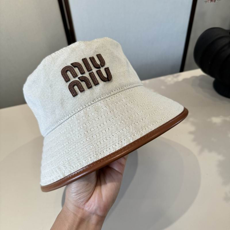 "MIMI" Canvas Bucket Hat
