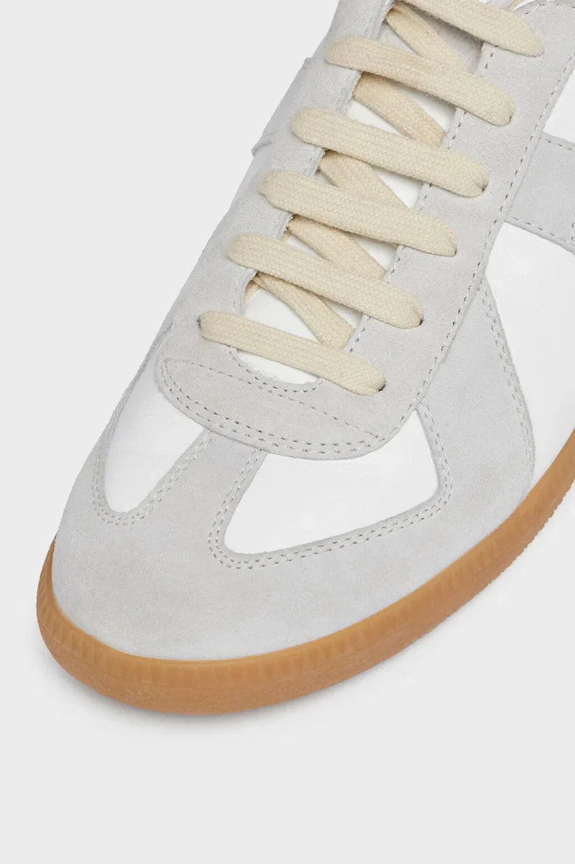 "Maison" Sneaker Weiß-Grau