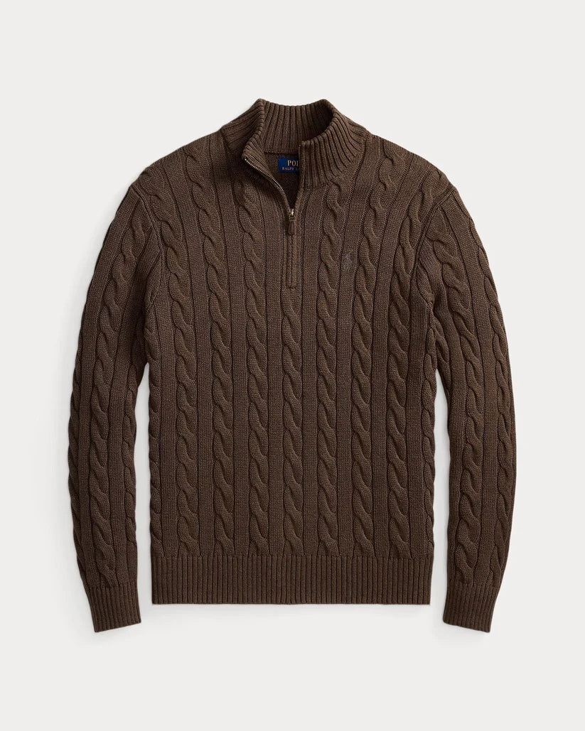"RL" Knit Halfzip