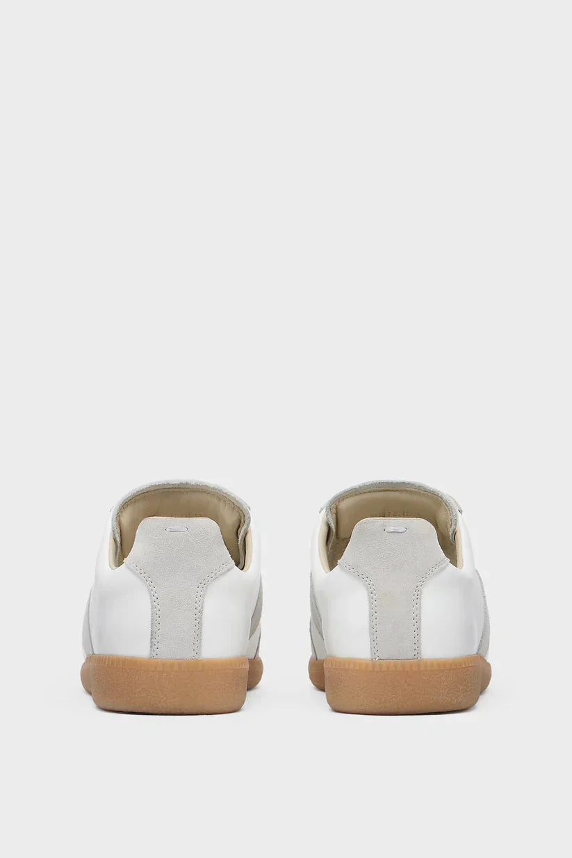 "Maison" Sneaker Weiß-Grau