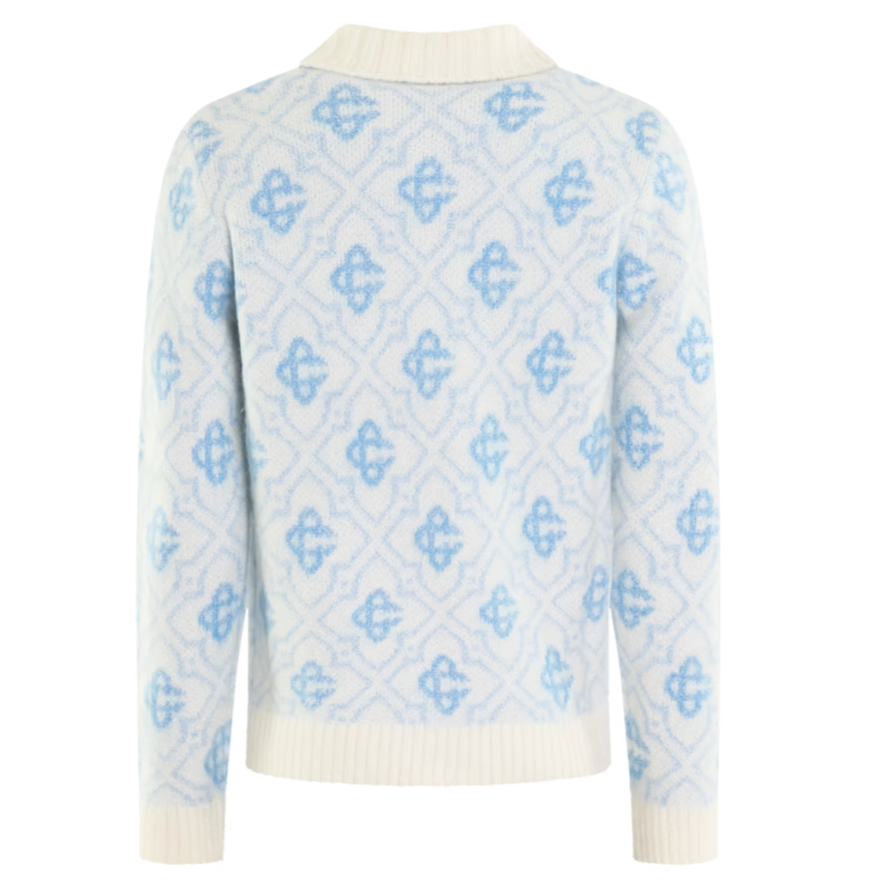 Monogram Zipper Light Blue