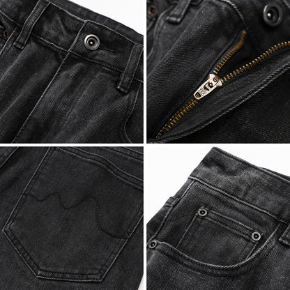 Dark Grey Basic Jeans