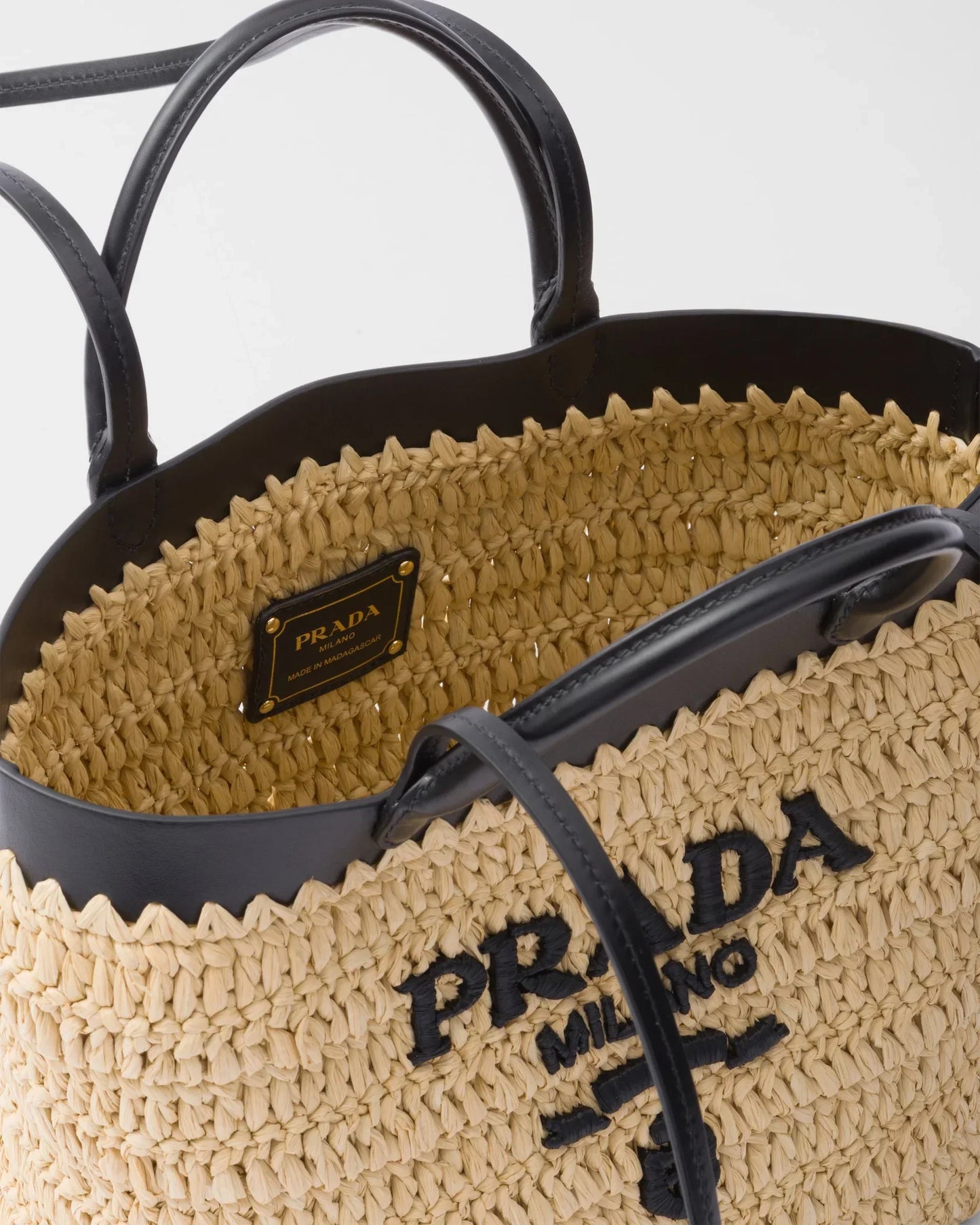 "PRD" Beach Woven Bag Midi