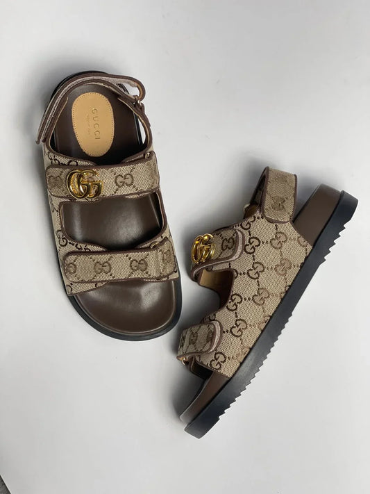 "GG" Logo Sandalen
