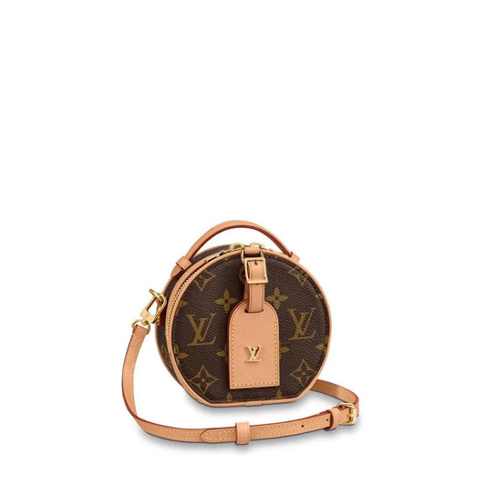 "LV" Round Bag
