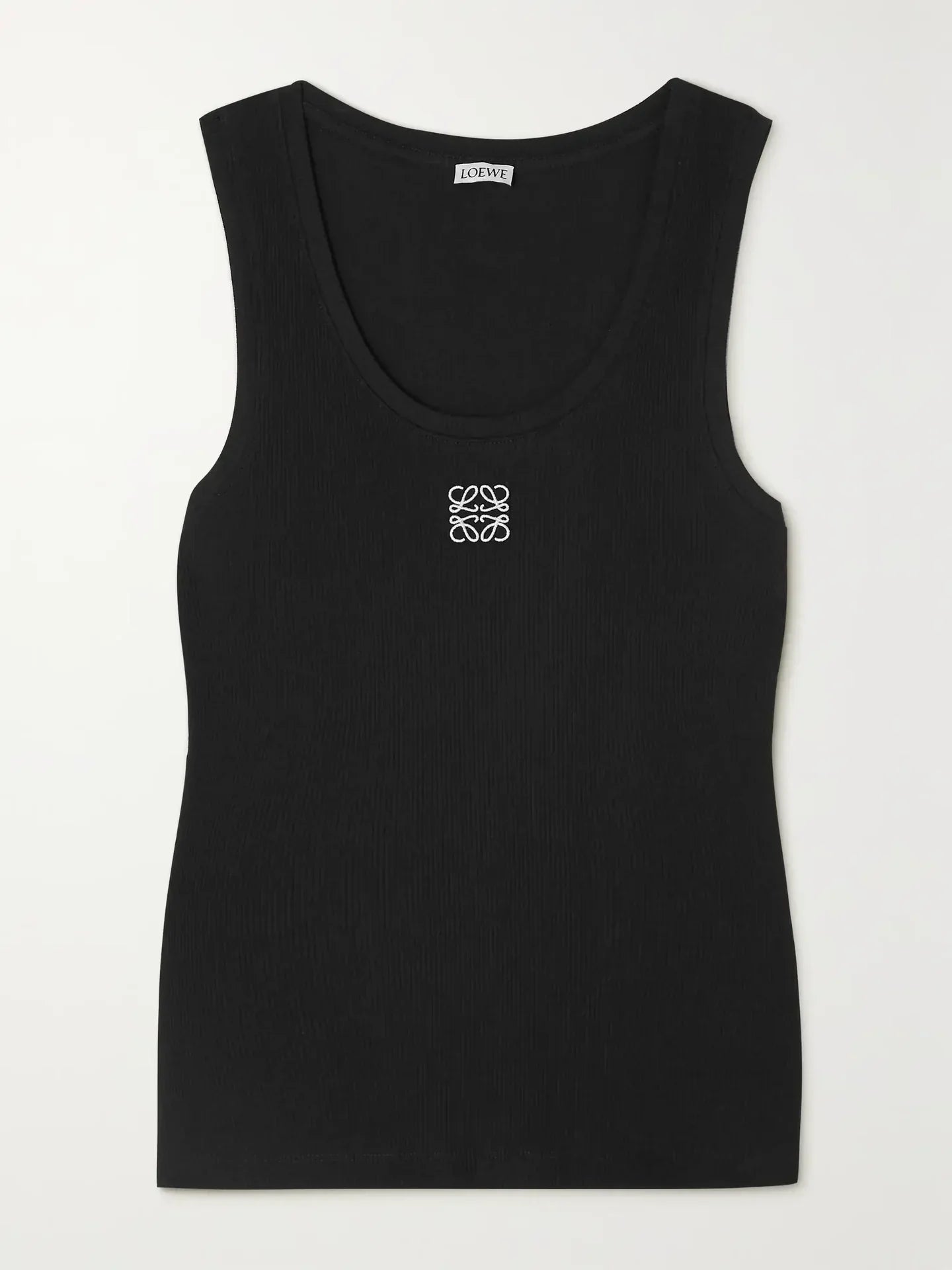 "LÖW" Top Black/White