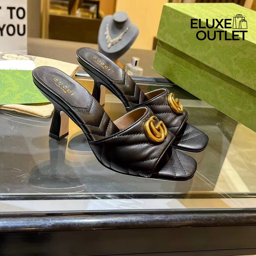 "GG" Marmont Heels 7,5cm