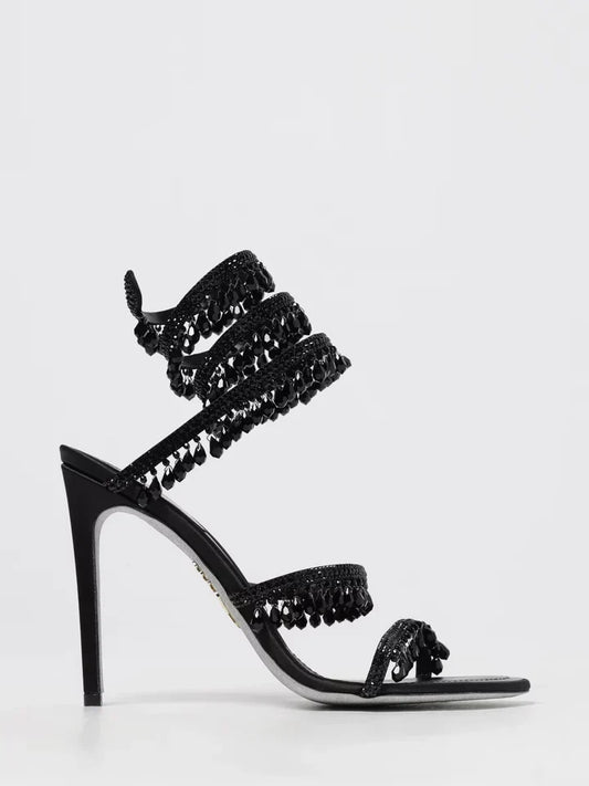 "RENE" Heels mit Steinen