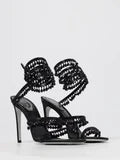 "RENE" Heels mit Steinen