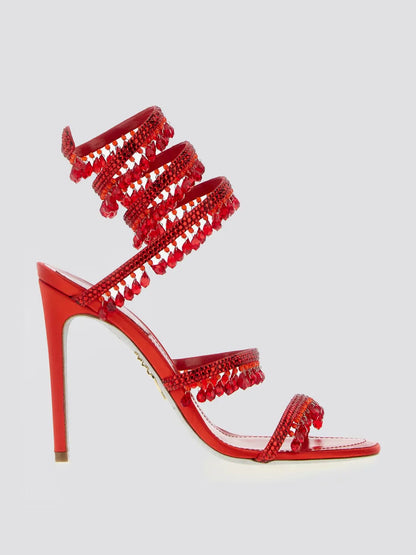 "RENE" Heels mit Steinen