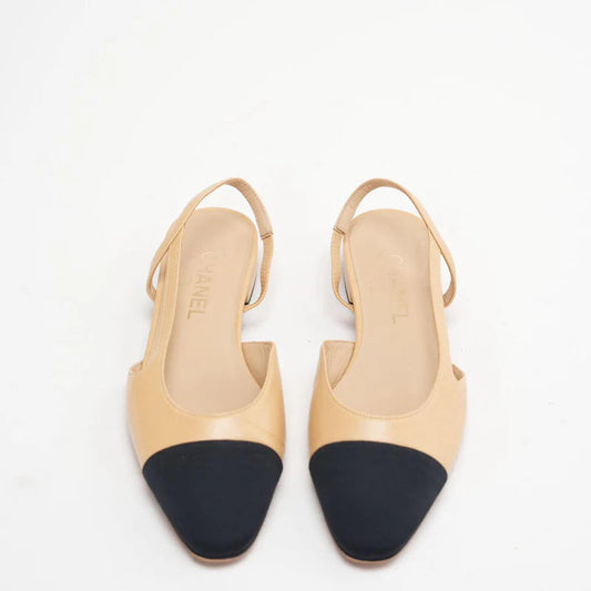 "CC" Ballerinas mit Absätzen