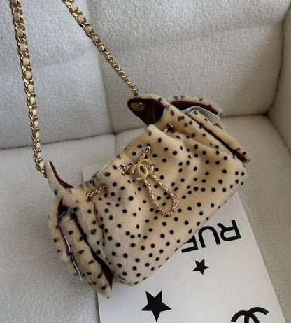 "CC" Dalmatian Bag