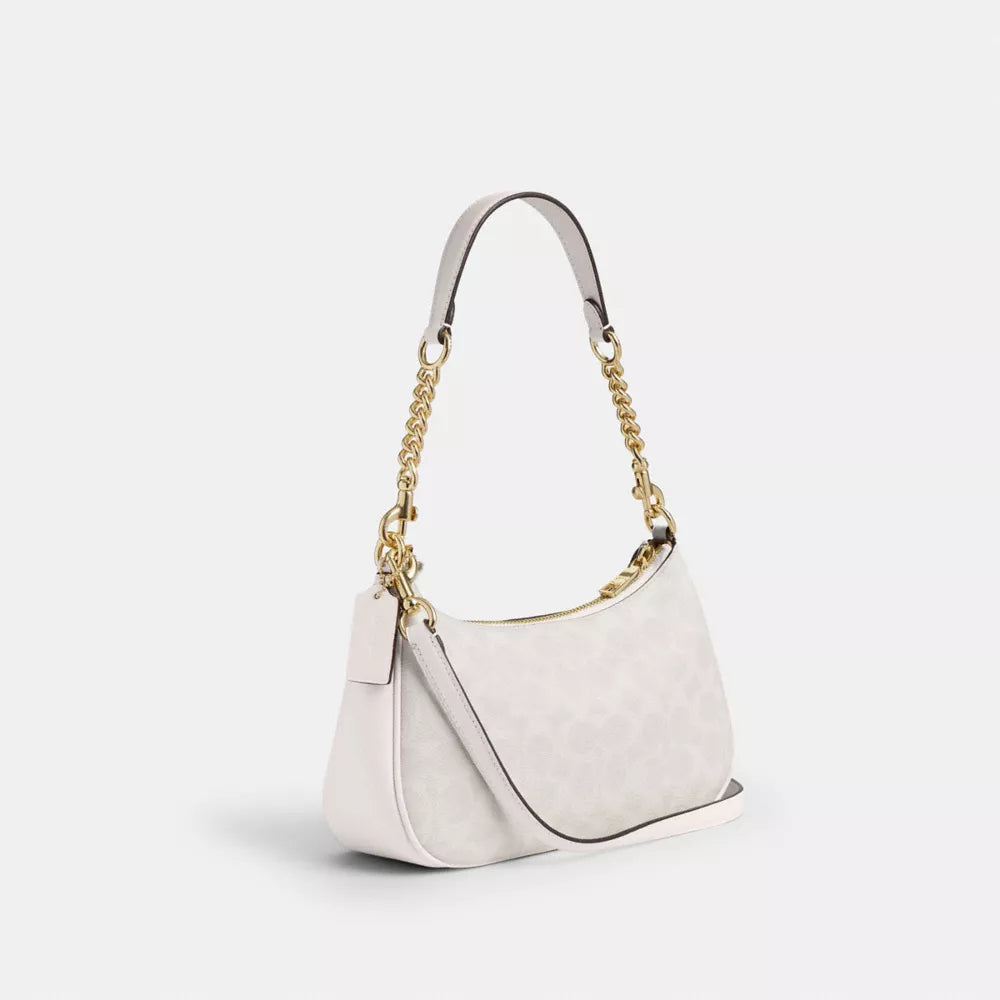 "COAH" Teri Mini Bag White